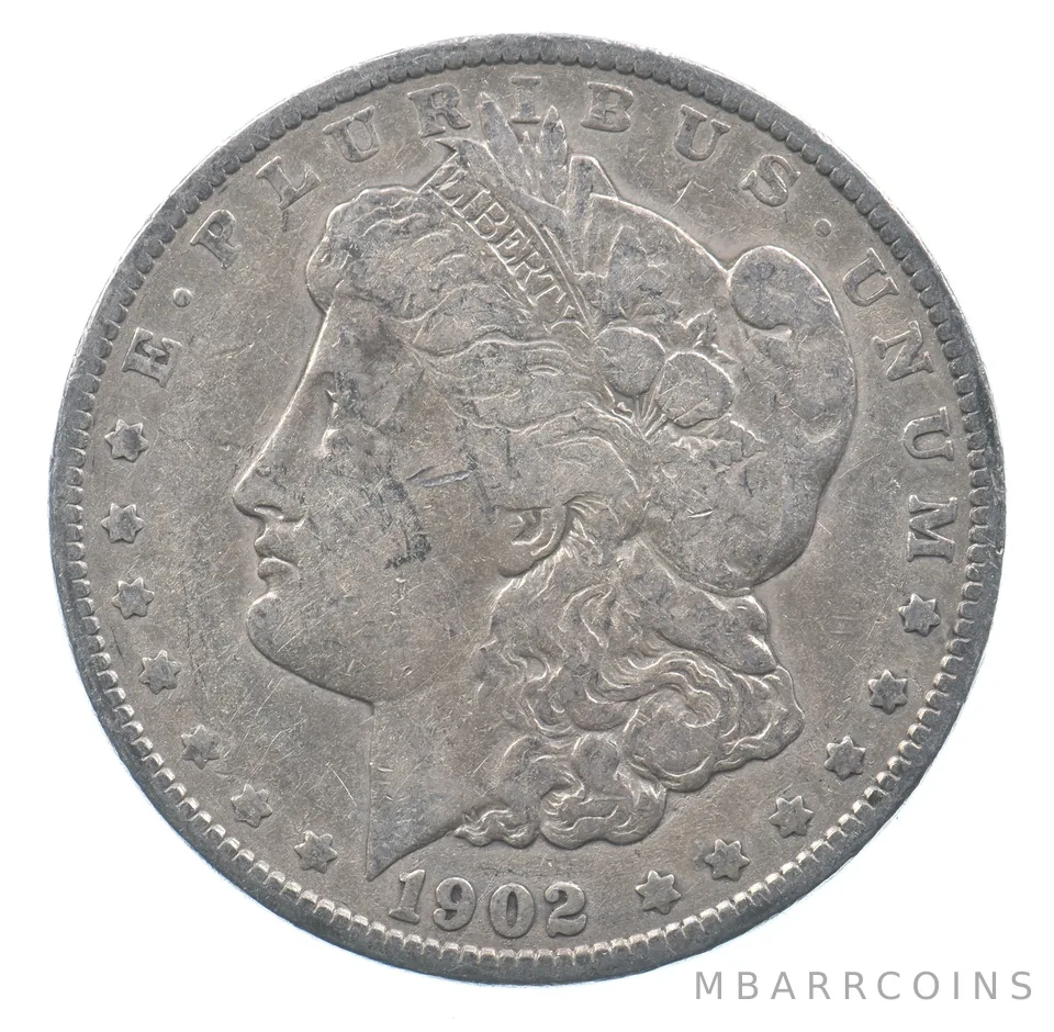 Early - 1902 Morgan Silver Dollar - 90% US Coin *911
