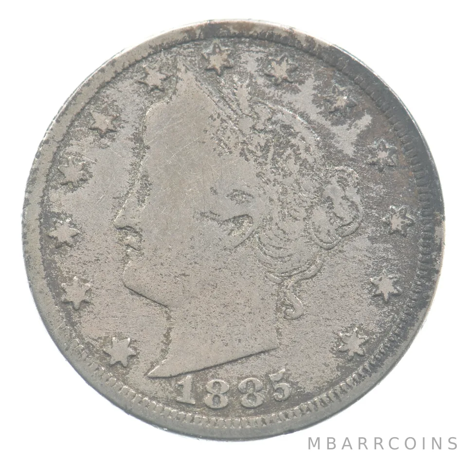 1885 Liberty V Nickel *9385