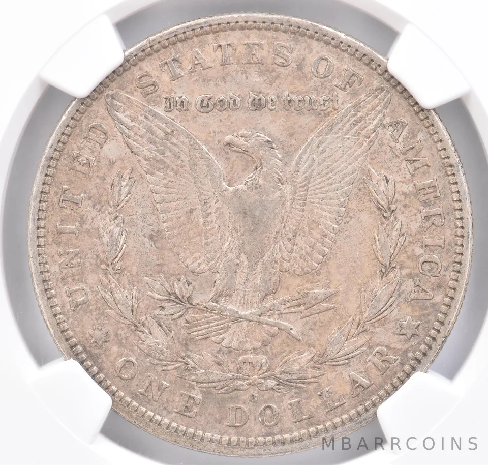 1899-O Morgan Silver Dollar Micro O Genuine NGC Beautiful Tone *2165