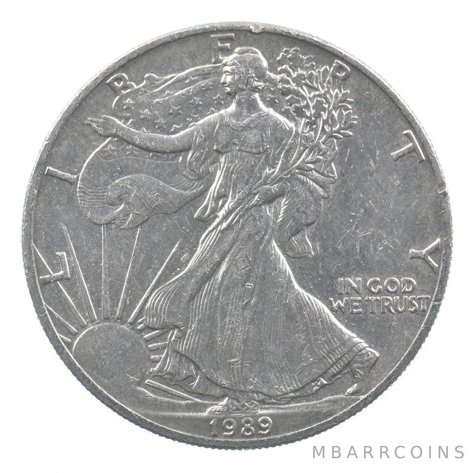 Better Date 1989 American Silver Eagle 1 Troy Oz .999 Fine Silver *903