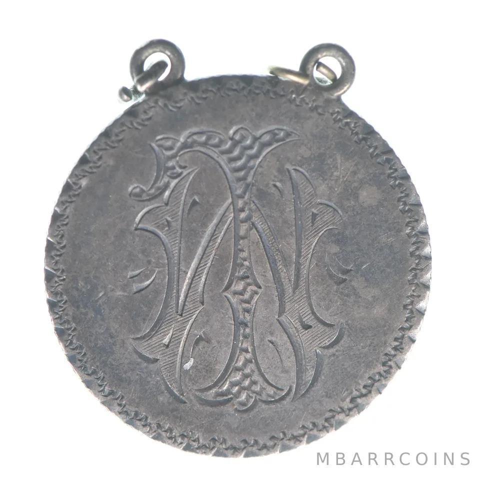 1878 Seated Liberty Quarter Love Token LM / IW a8603