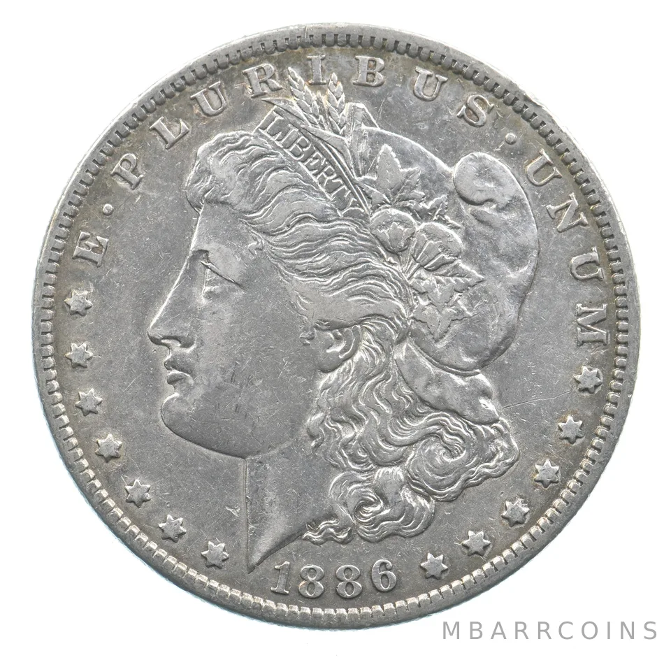 Early - 1886-O Morgan Silver Dollar - 90% US Coin *025