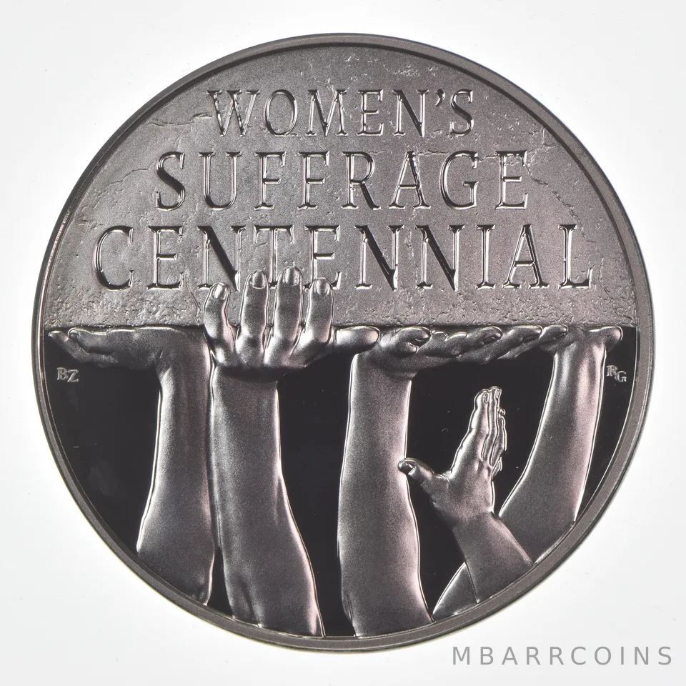 (2020) Proof Women's Suffrage 1920 Centennial Silver Medal