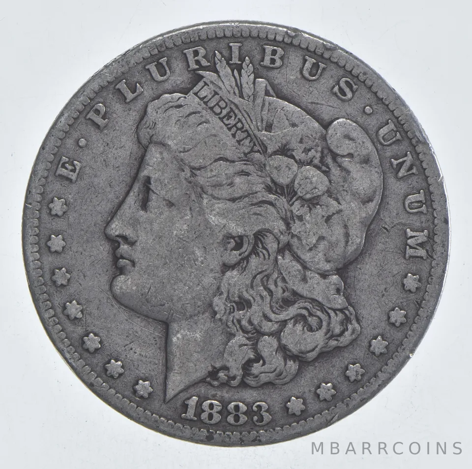 Early - 1883-S Morgan Silver Dollar - 90% US Coin *970