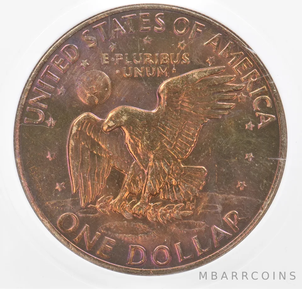 1973-D Eisenhower $1 Beautiful Tone *1105