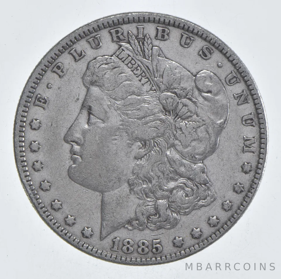 Early - 1885 Morgan Silver Dollar - 90% US Coin *952