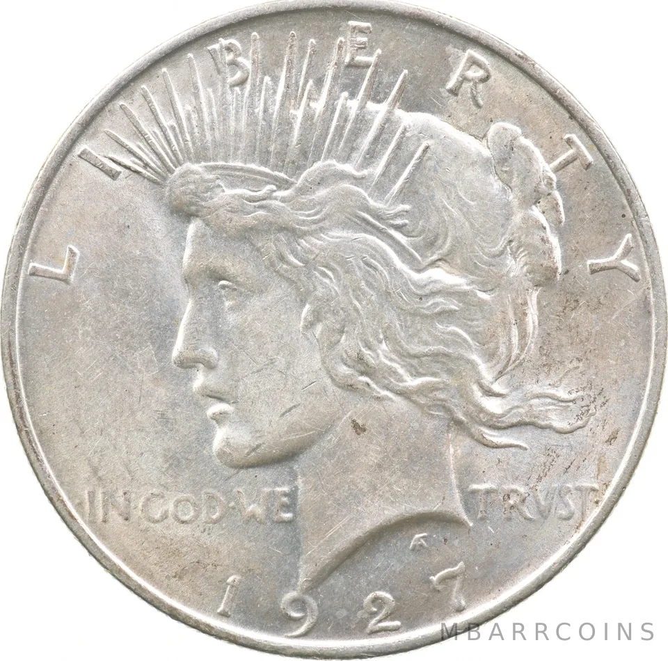 1927-D Peace Silver Dollar *4582