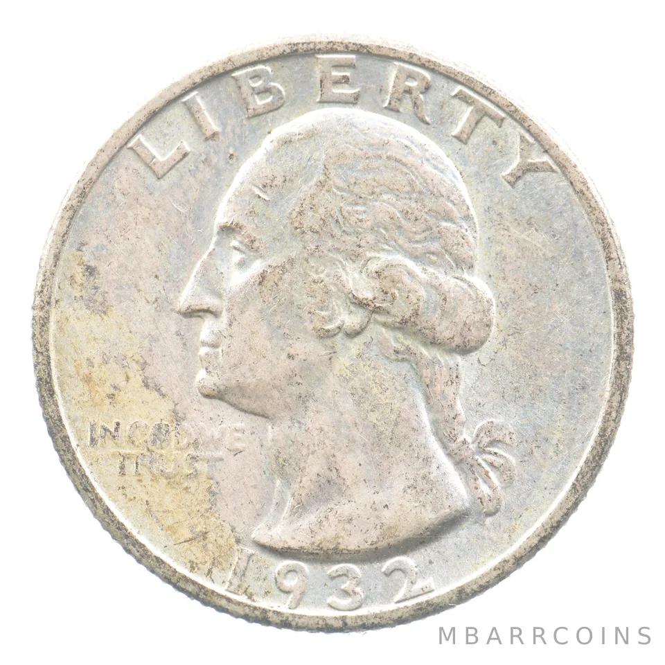 1932-S Washington Quarter a1829