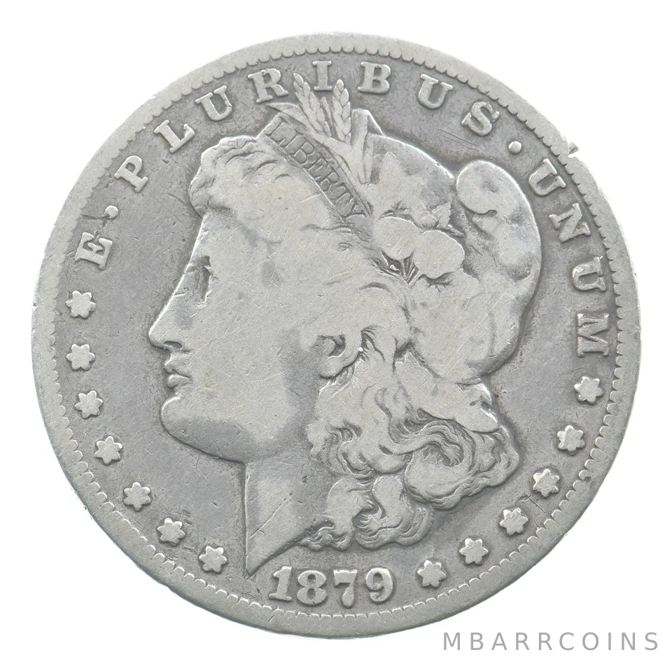 1879-CC Morgan Silver Dollar *0847
