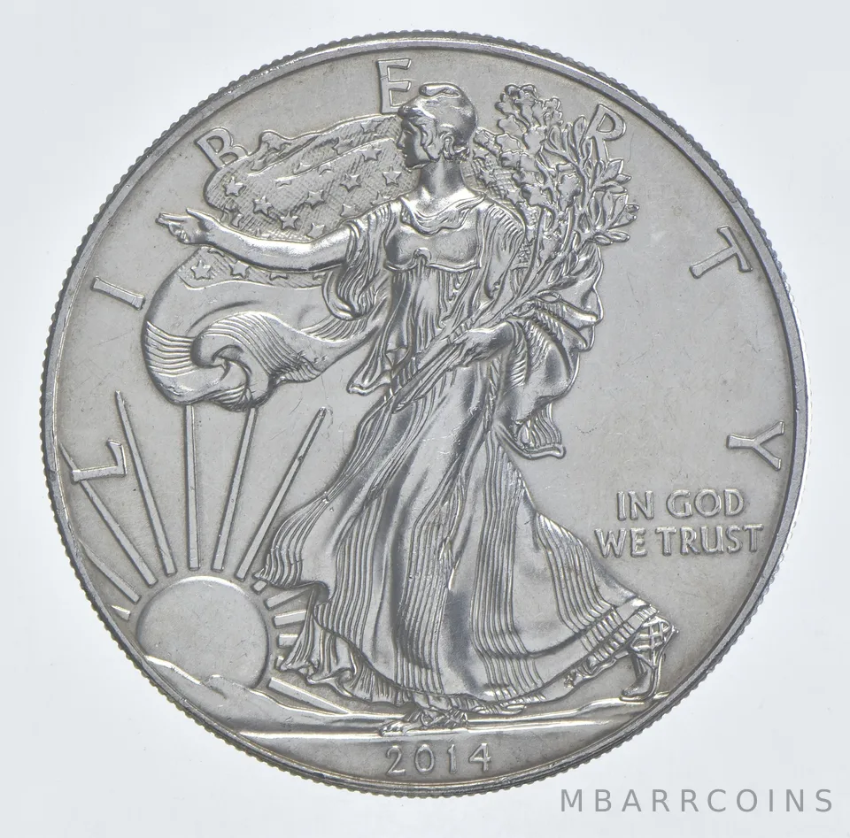Better Date 2014 American Silver Eagle 1 Troy Oz .999 Fine Silver *512
