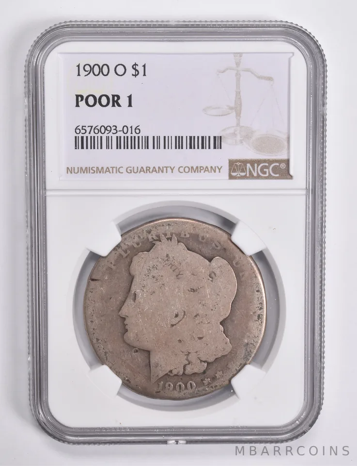 POOR 1 1900-O Morgan Silver Dollar NGC Lowball Low Ball *4631
