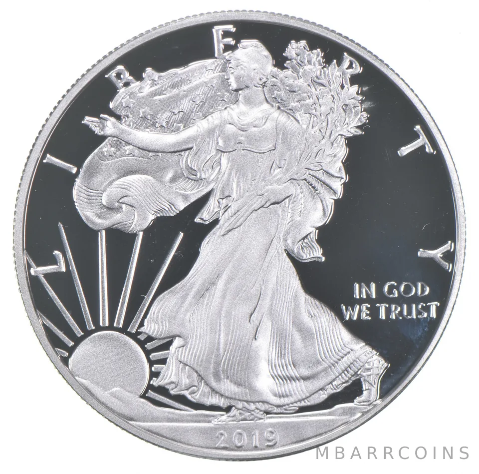 2019-S American Silver Eagle Proof Coin 1 Oz
