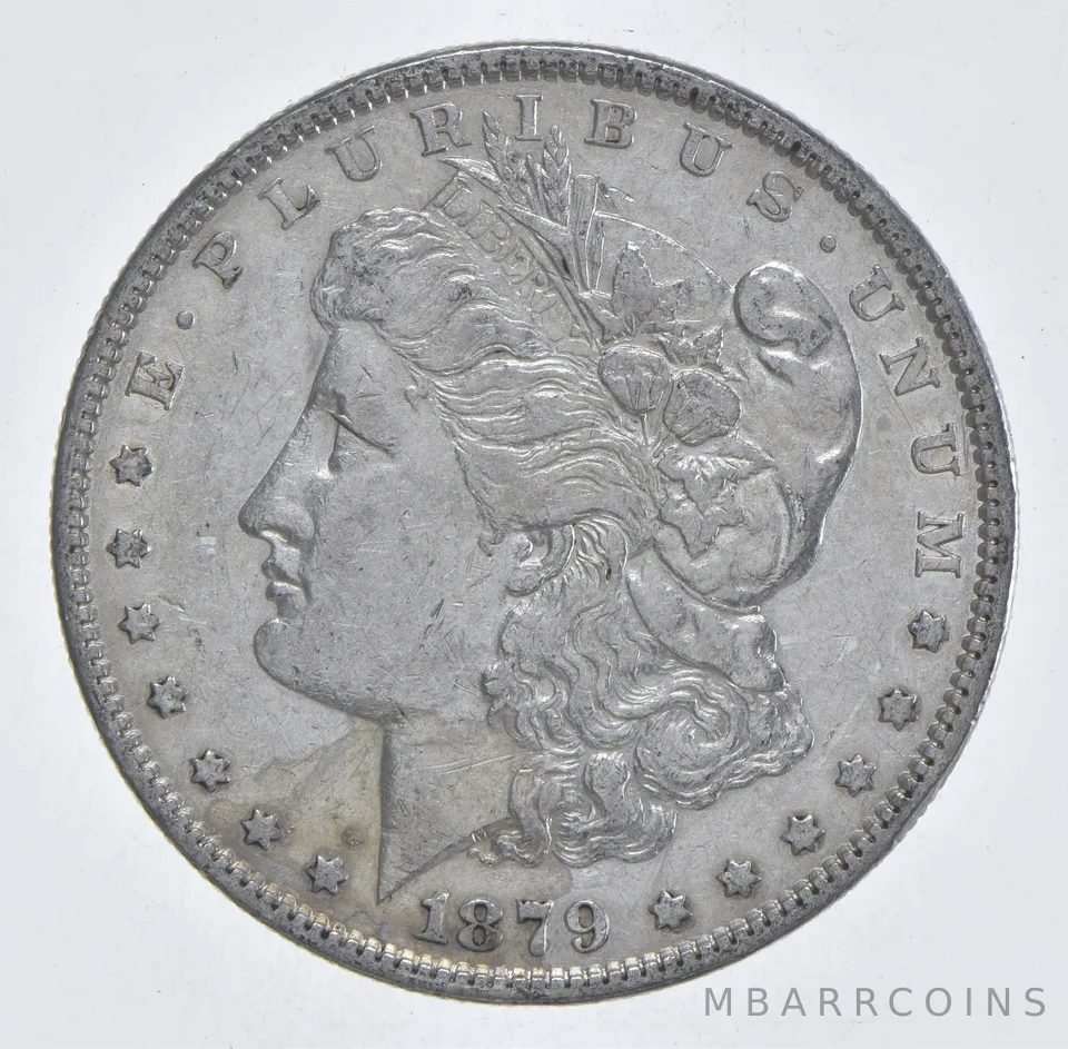 Better 1879 Morgan Silver Dollar - 90% US Coin - Nice Coin *437