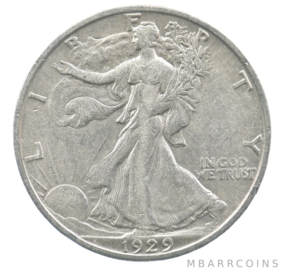 1929-S Walking Liberty Half Dollar *0717