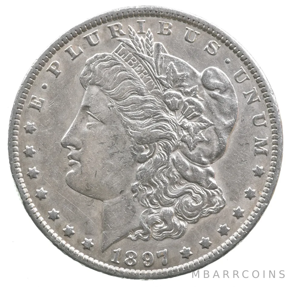 1897-O Morgan Silver Dollar a4550