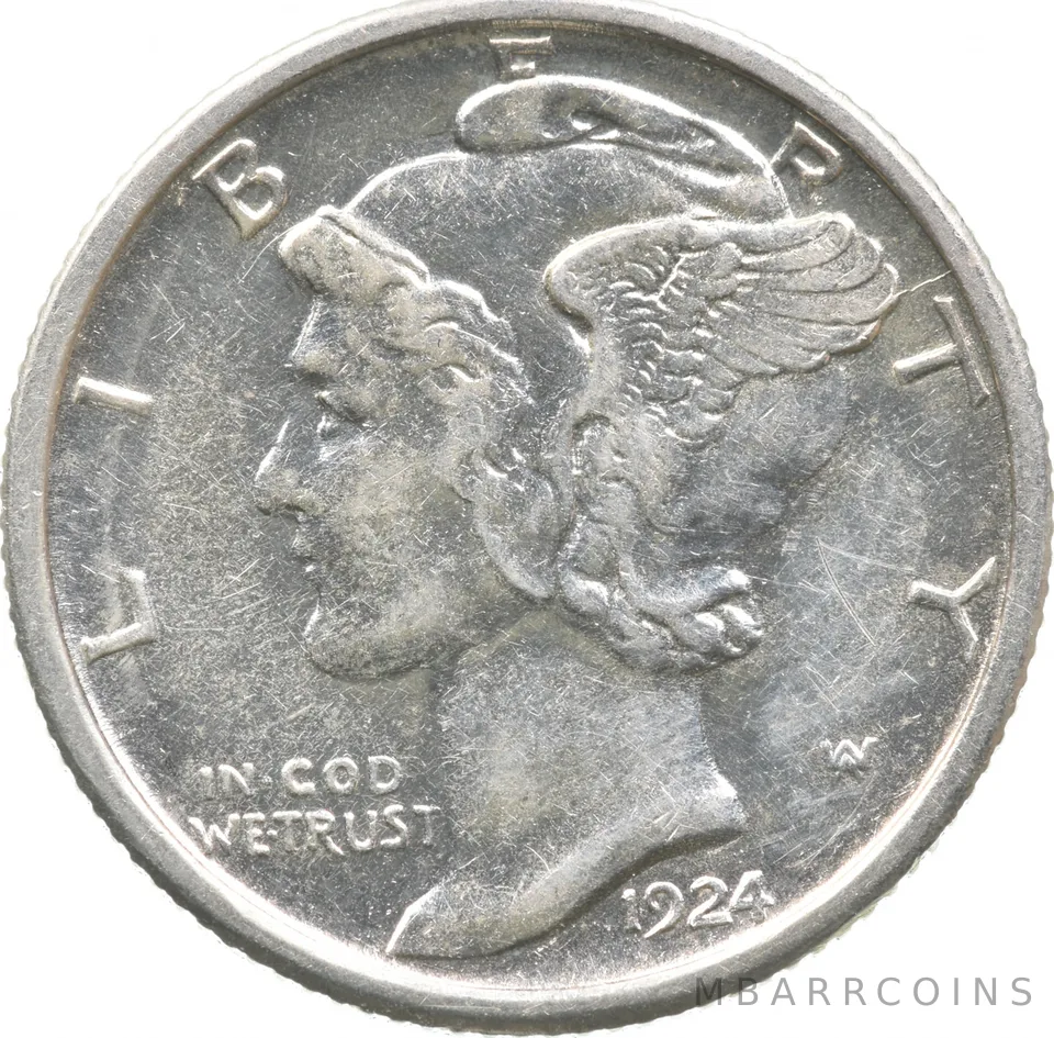 1924-S Mercury Dime *3643