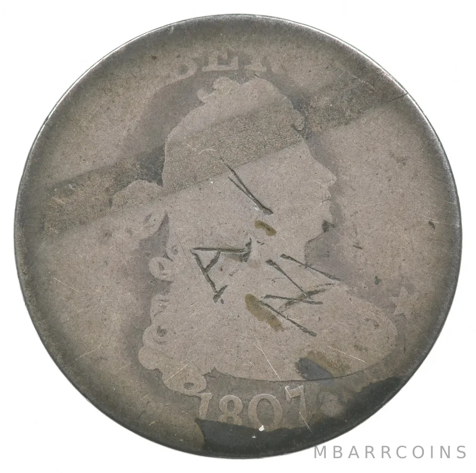 1807 Draped Bust Quarter *3374