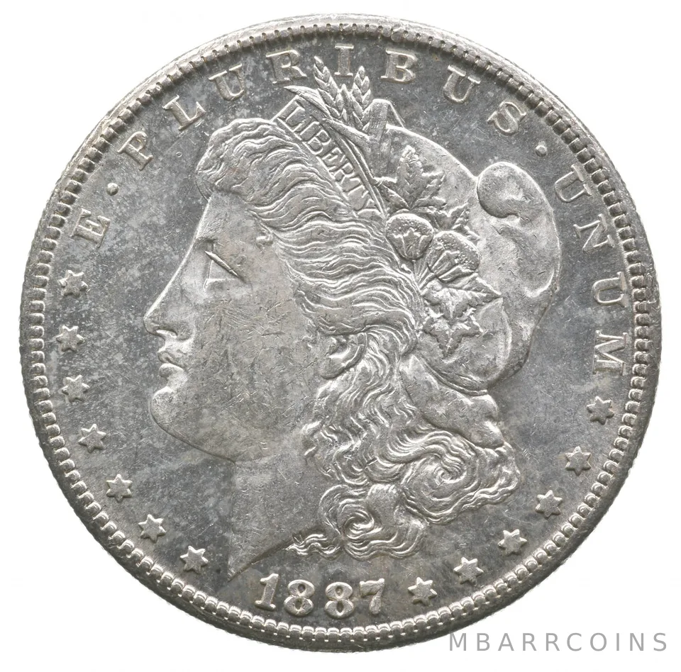 1887-S Morgan Silver Dollar *9466