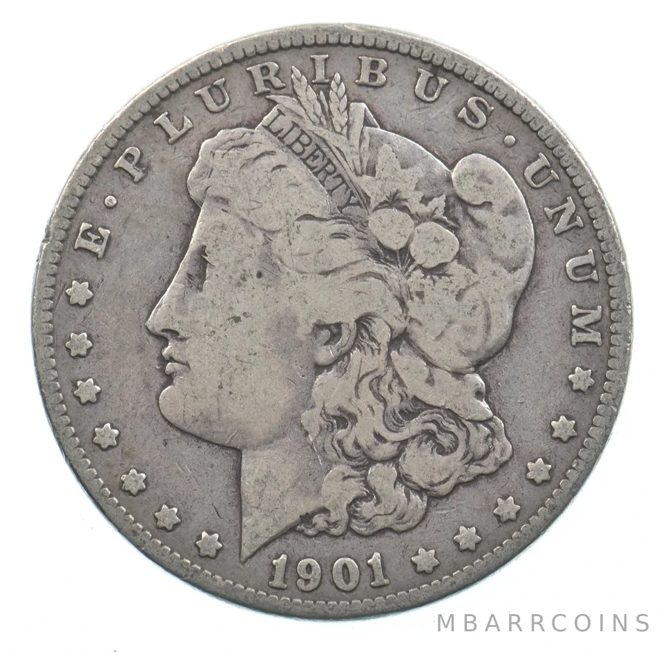 Early - 1901-O Morgan Silver Dollar - 90% US Coin *589