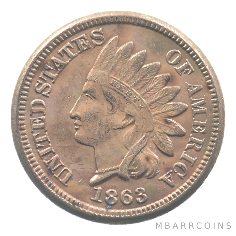 1863 Indian Head Cent *8879