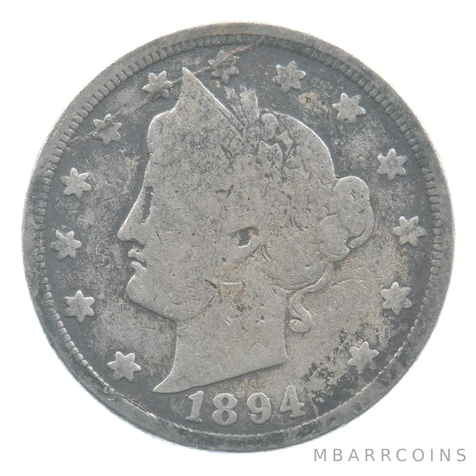 1894 Liberty V Nickel *4480