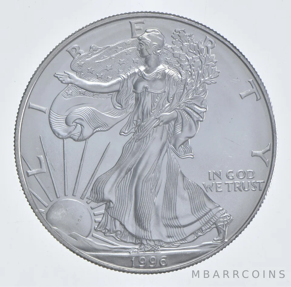 Better Date 1996 American Silver Eagle 1 Troy Oz .999 Fine Silver *610