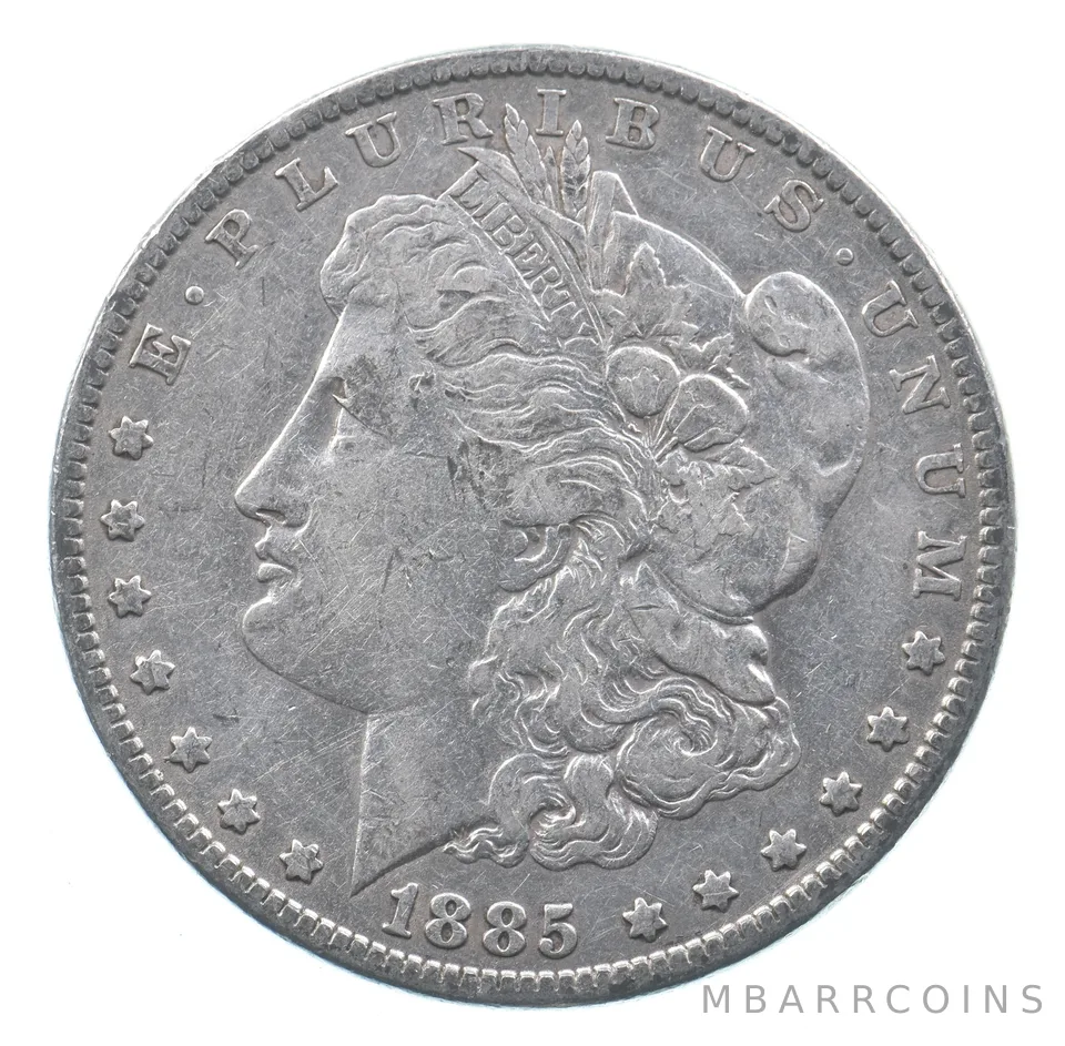 Early - 1885 Morgan Silver Dollar - 90% US Coin *963