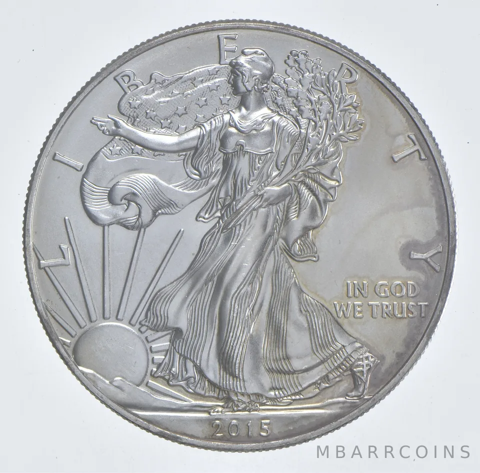 Better Date 2015 American Silver Eagle 1 Troy Oz .999 Fine Silver *539