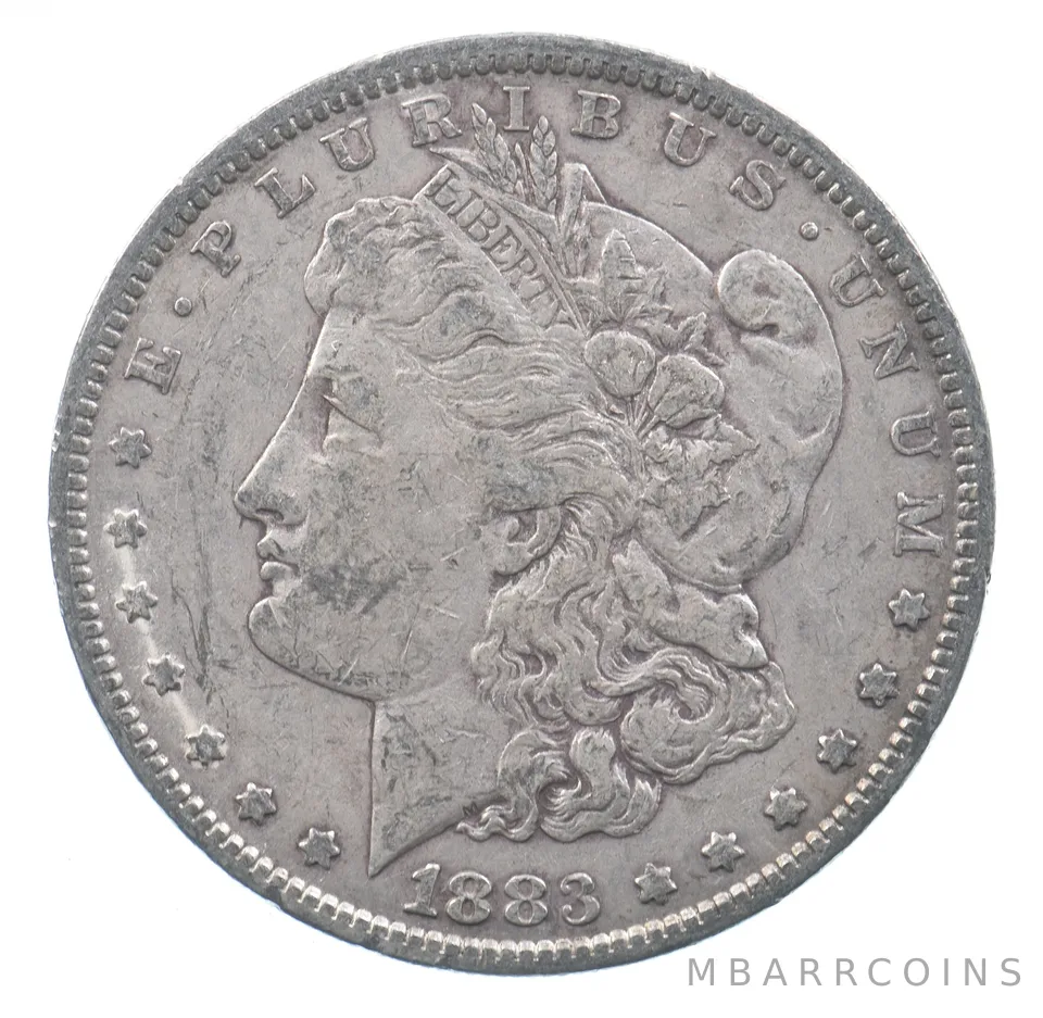 Early - 1883 Morgan Silver Dollar - 90% US Coin *985
