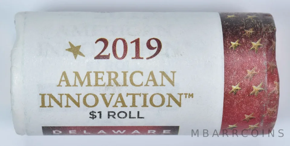 2019-D Innovation Dollar Delaware $25 US Mint BU Uncirculated