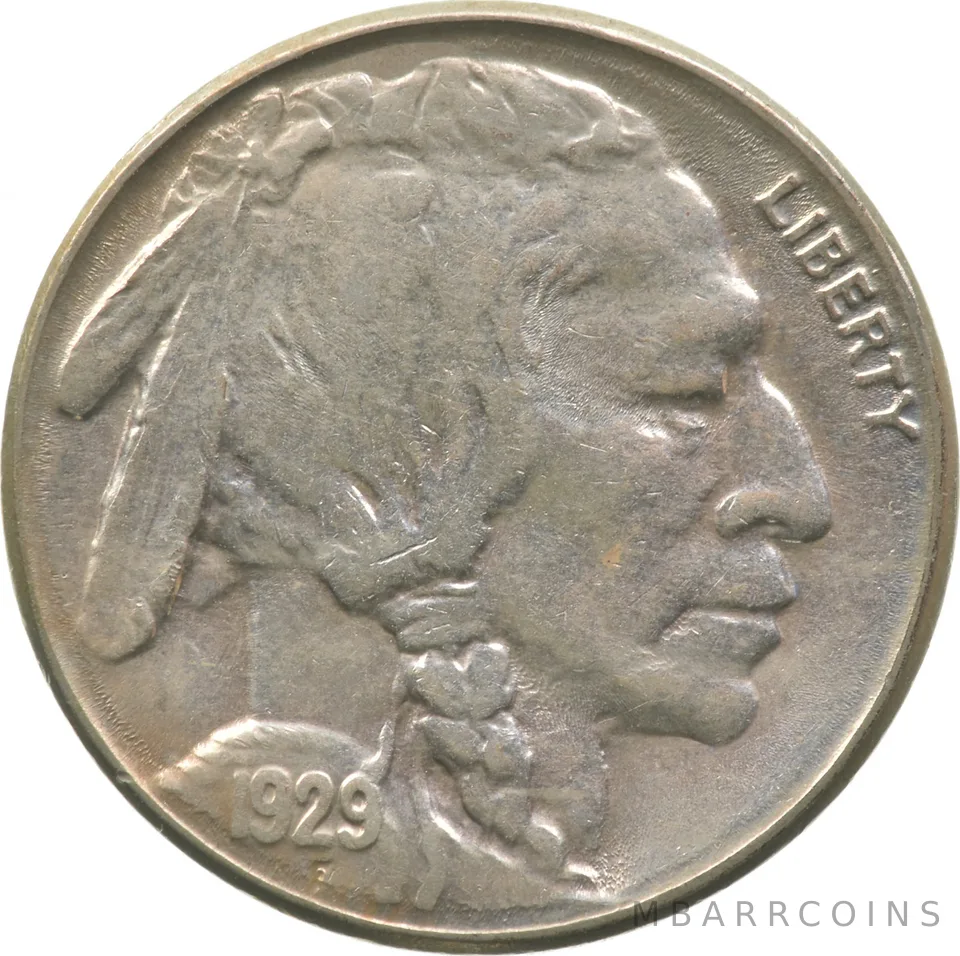 1929-S Indian Head Buffalo Nickel *2393