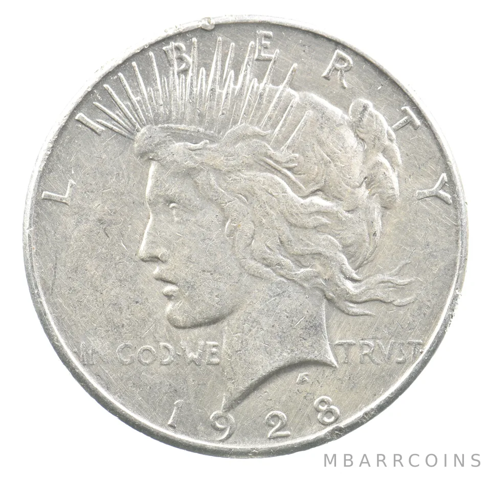 1928-S Peace Silver Dollar a1847
