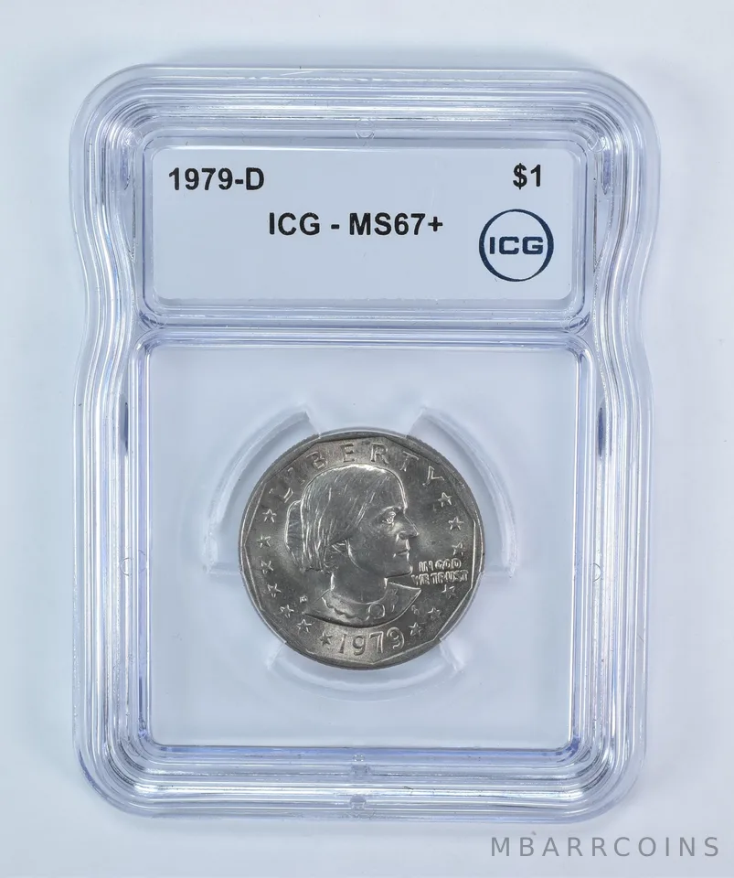 1979-D Susan B Anthony $1 MS67+ ICG