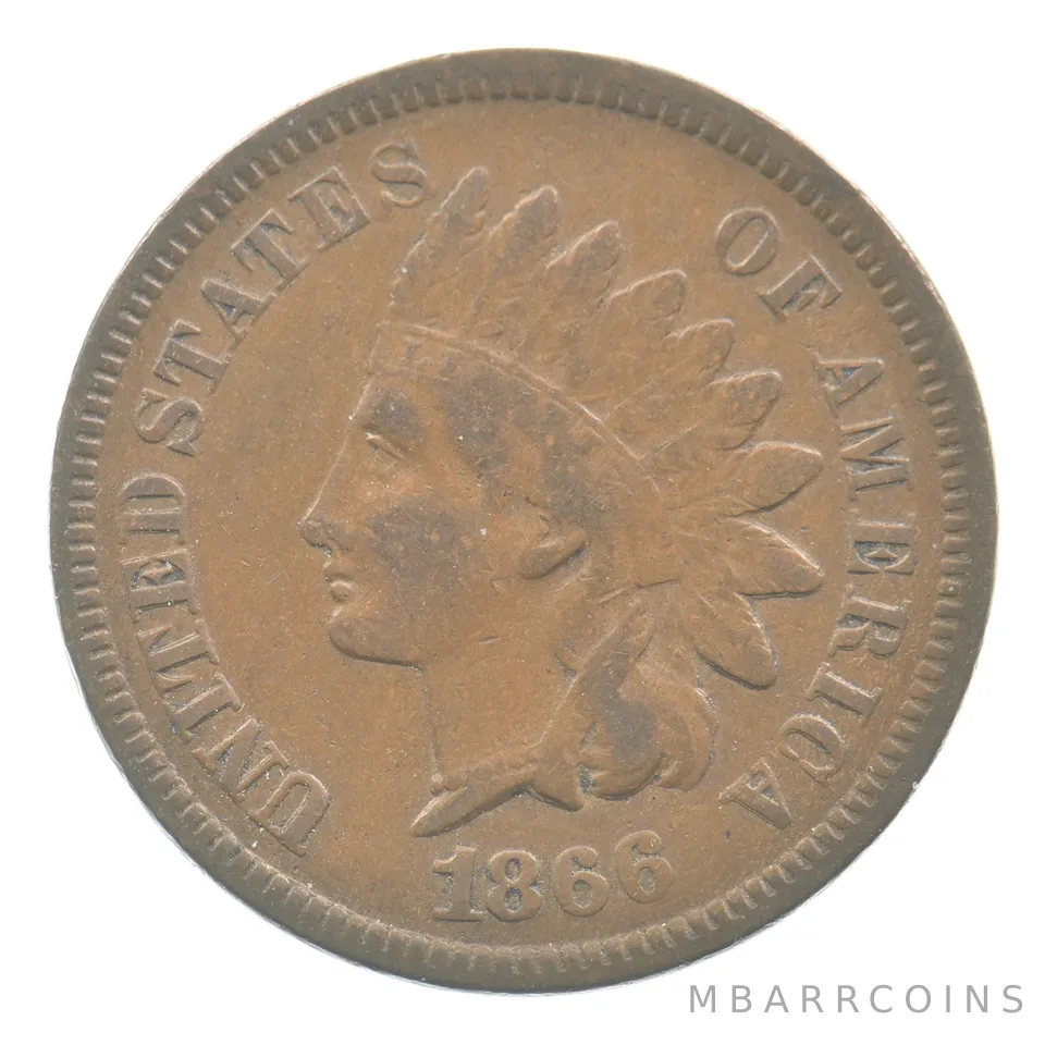 1866 Indian Head Cent *6987