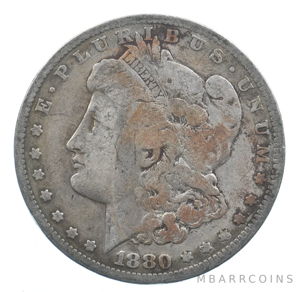 Early - 1880 Morgan Silver Dollar - 90% US Coin *948
