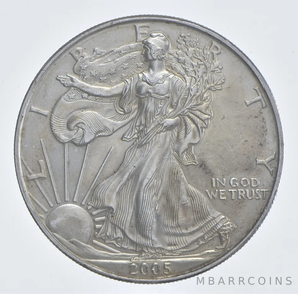 Better Date 2005 American Silver Eagle 1 Troy Oz .999 Fine Silver *523