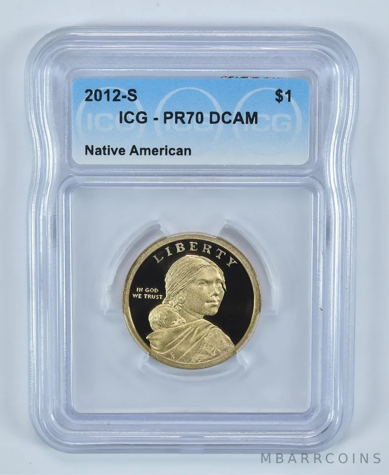 2012-S Sacagawea $1 Trade Routes PR70 DCAM ICG