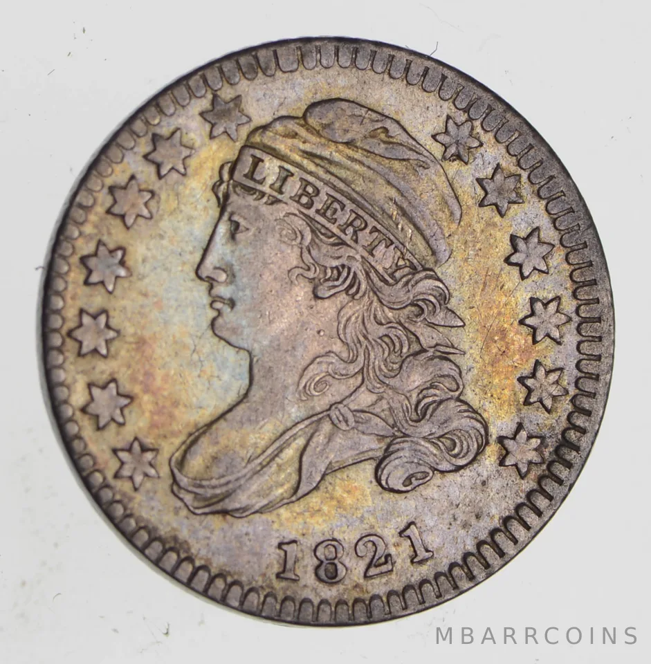 1821 Capped Bust Dime - Small Date *7469