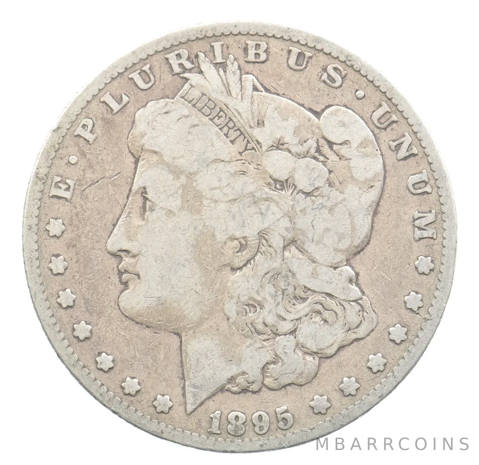 1895-O Morgan Silver Dollar a0670