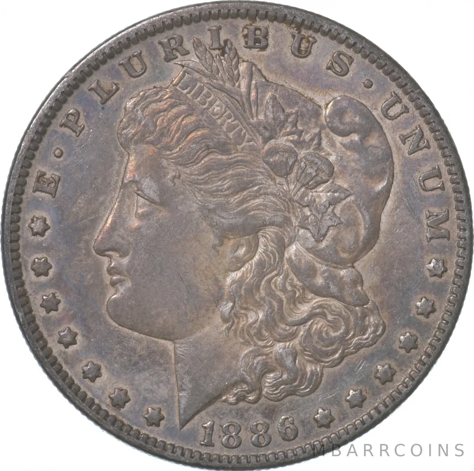 1886-O Morgan Silver Dollar a7160