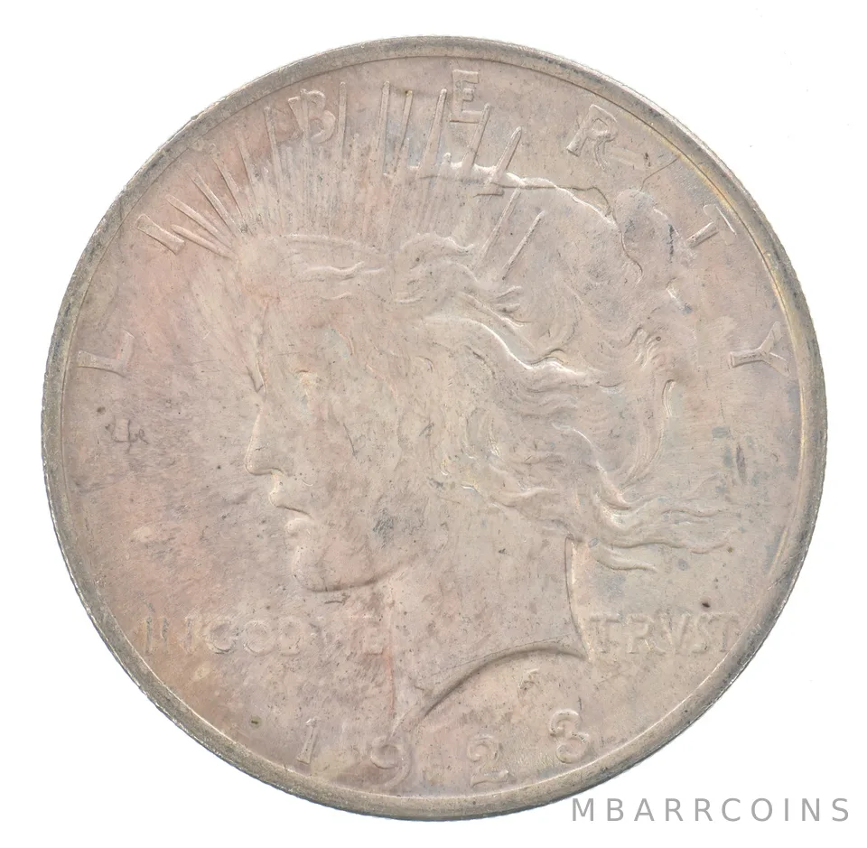 1923 Peace Silver Dollar Beautiful Tone *1104