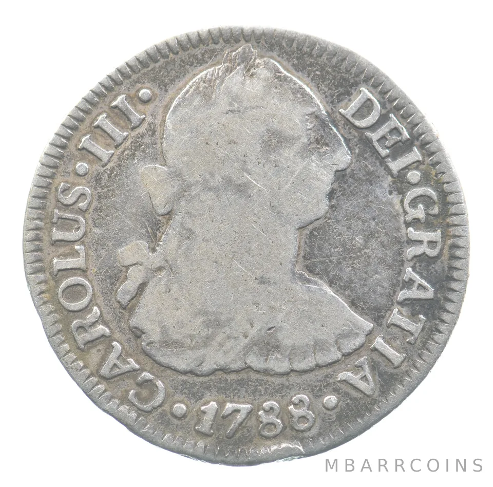 1788 Mo FM Mexico 2 Reales *0026