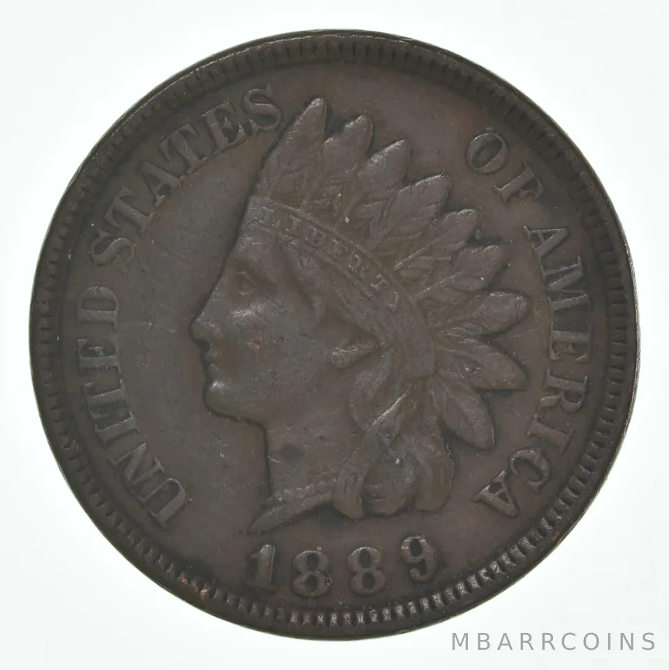 1889 Indian Head Cent *9185
