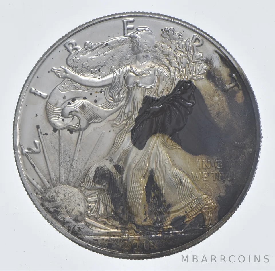 Better Date 2018 American Silver Eagle 1 Troy Oz .999 Fine Silver *432