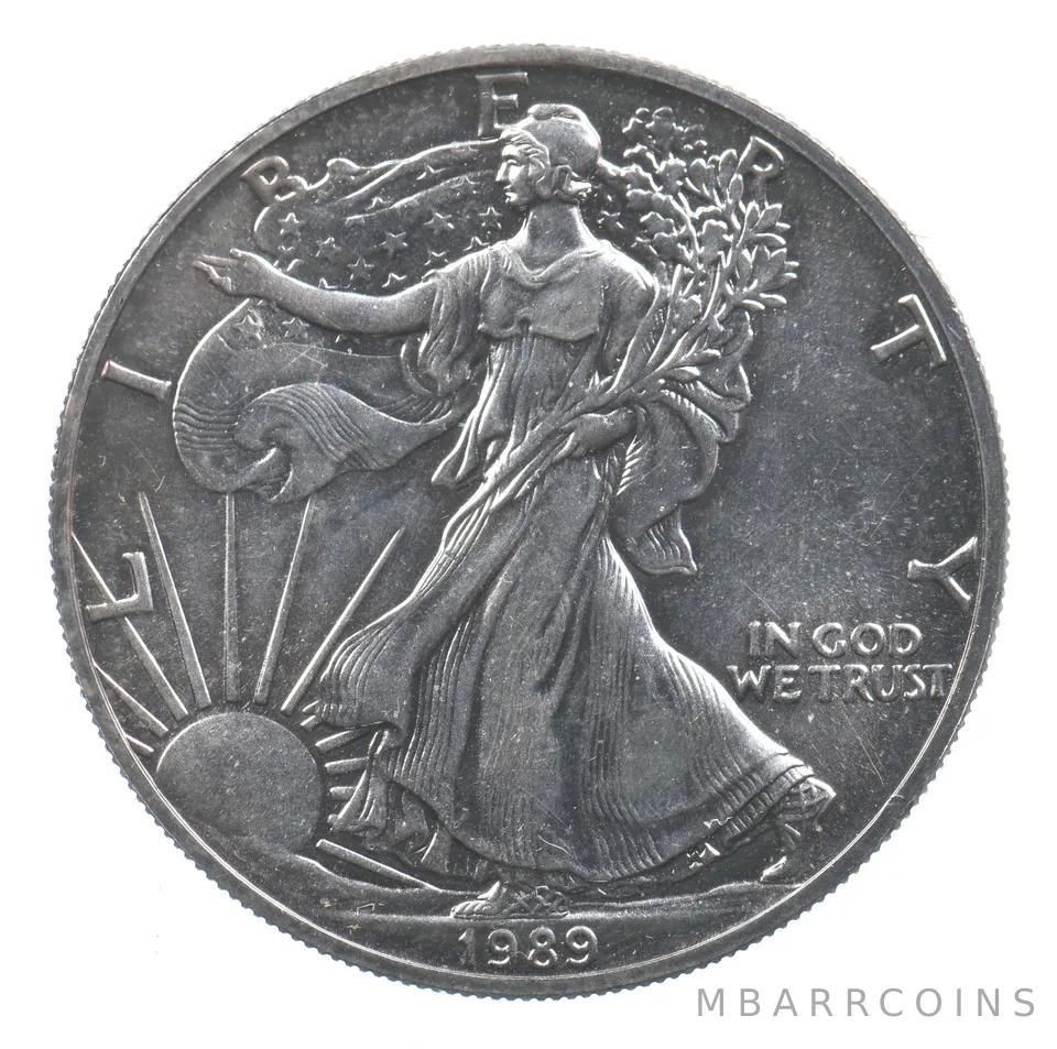 Better Date 1989 American Silver Eagle 1 Troy Oz .999 Fine Silver *731