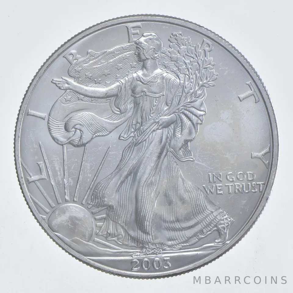 Better Date 2003 American Silver Eagle 1 Troy Oz .999 Fine Silver *740