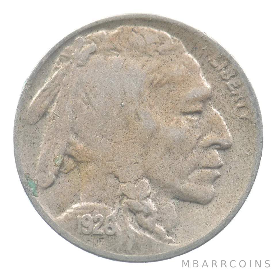 1926-D Indian Head Buffalo Nickel *2478