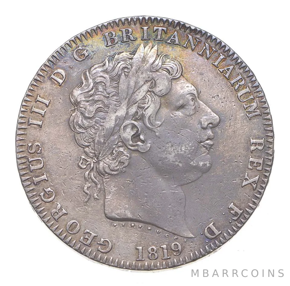 1819 United Kingdom 1 Crown Great Britain a5110