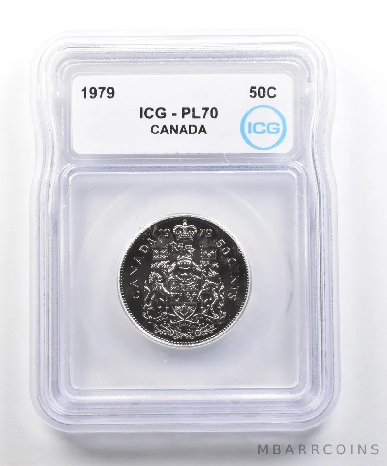 1979 Canada 50 Cents PL70 ICG *6189
