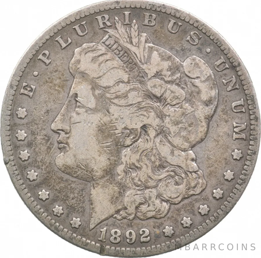 1892-S Morgan Silver Dollar *8461